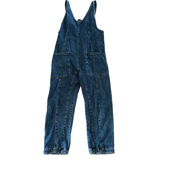 We The Free Blue Denim Jumpsuit - Picture 5 of 7